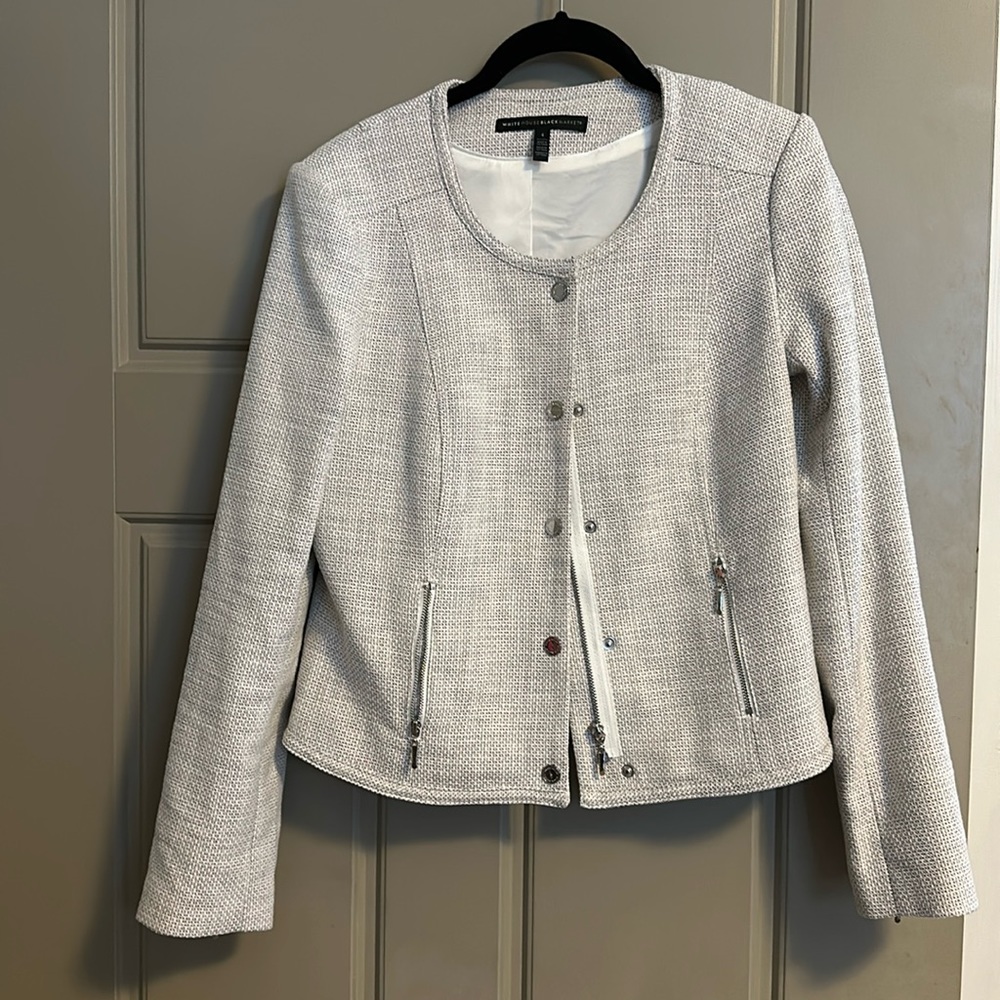 White House Black Market Size 4 Coat